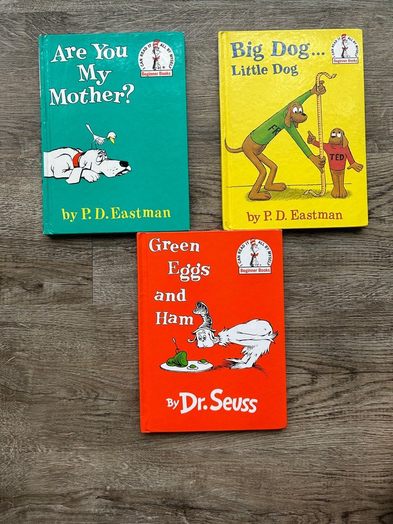 Dr. Seuss Beginner books #dr.seuss #CatintheHat (Category: Children's Books) located in Manila. Submitted by bagloverscloset (Listing ID 1382628368, Image 1). Description: Get all 3 for only P500. With obvious signs of good use..