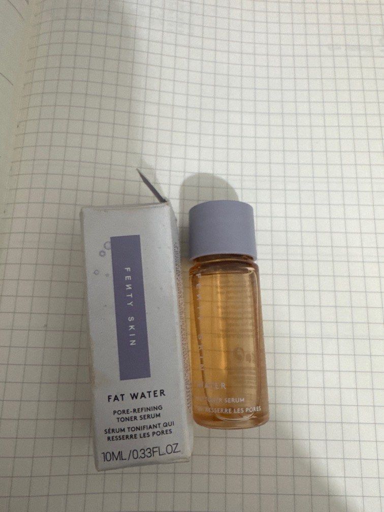 Fenty Fat Water 10 ml sample (Category: Face Care) located in Quezon City. Submitted by maesells94 (Listing ID 1382585024, Image 1). Description: From sephora.