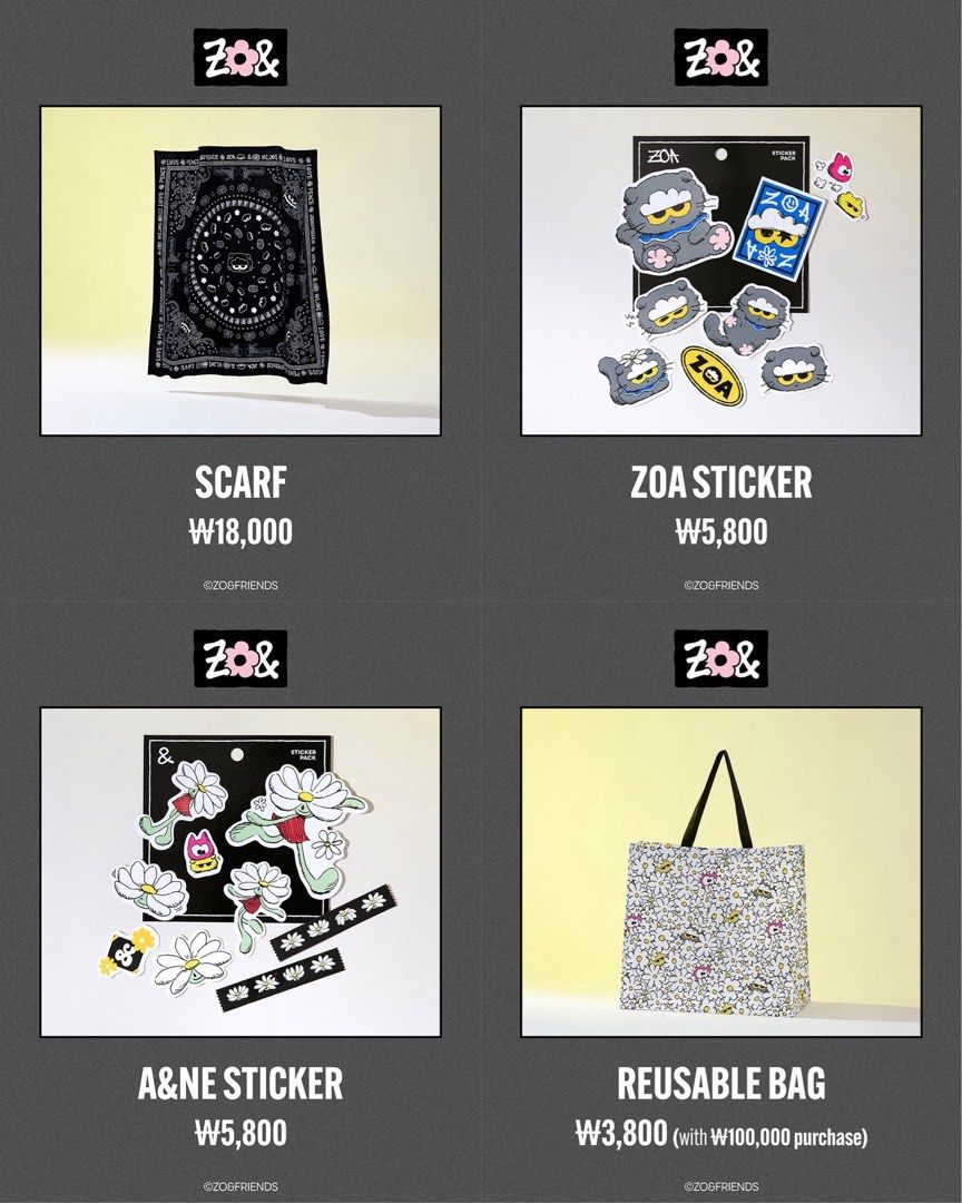 G-DRAGON ZO&FRIENDS 1st Pop Up Official MD Goods, Hobbies & Toys