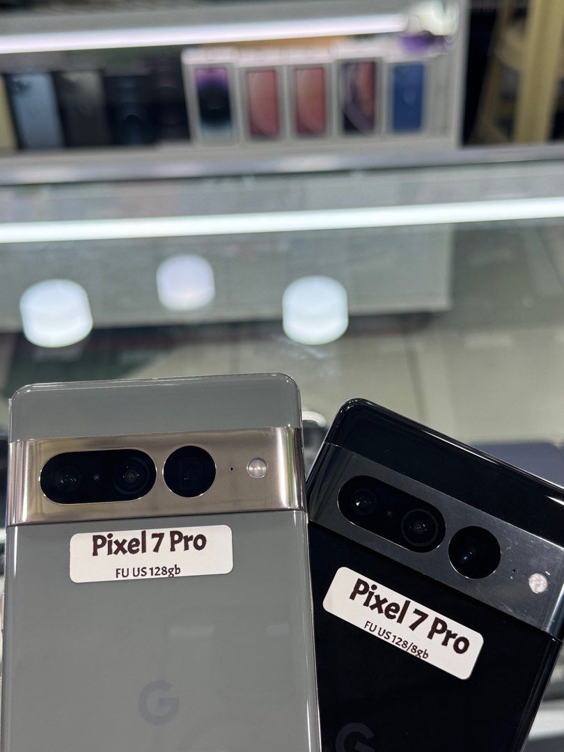 Google Pixel 7 Pro 128gb US Variant FU (Category: Google Pixel) located in San Juan City. Submitted by keannagadgetph (Listing ID 1382666817, Image 2). Description: Available Units for today's POST Google Pixel 7 Pro/ 128gb / FU / NTC - any colors available - good condition - 95% Makinis - good battery - No issue / No Repair - Any colors available ₱ 16,999 ~ Accepting SWAP / TRADE IN / INSTALLMENT / BINTA UNIT ~ CASH ON DELIVERY METRO MANILA / LB