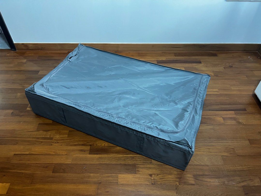 Grey Fabric Storage Box