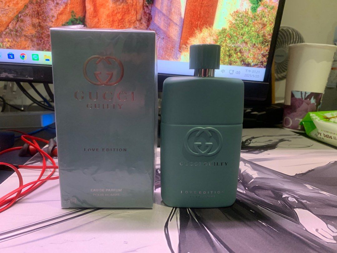 由 wetshavelover (刊登 ID 1382676873，圖片 1) 提交，位於 台中市 (Taichung) 的 Gucci guilty love edition 90 ml 2025 (類別：香水、體香劑)，說明：Gucci guilty love edition 90 ml 2025版本 使用約10次內 親戚國外帶回 盒裝都在 希望有緣人購買 。