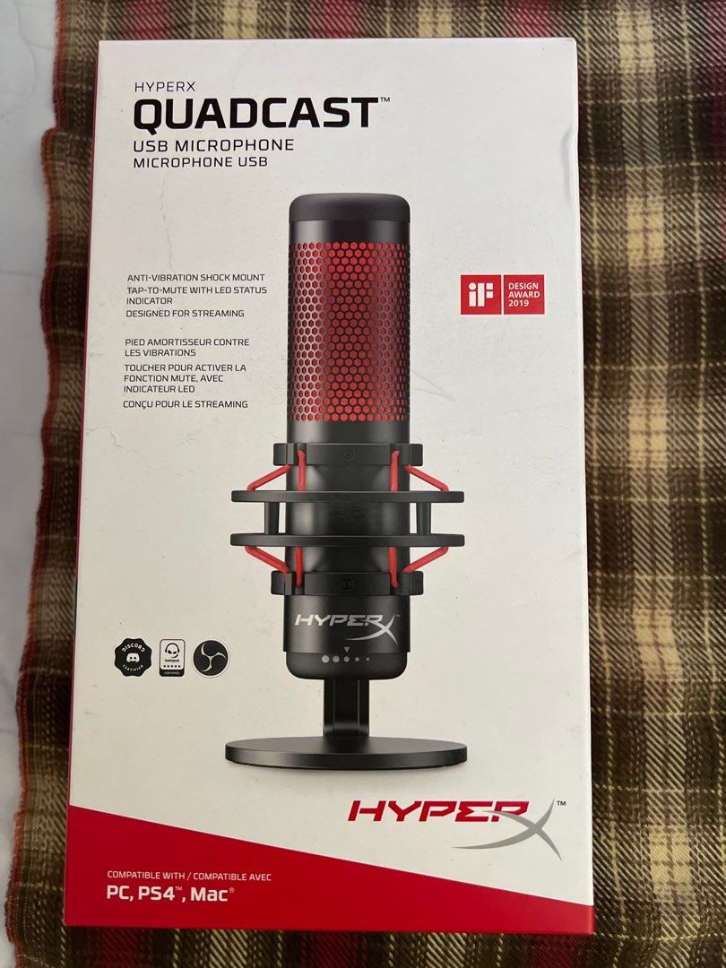 HyperX QuadCast USB Microphone63148140047362110