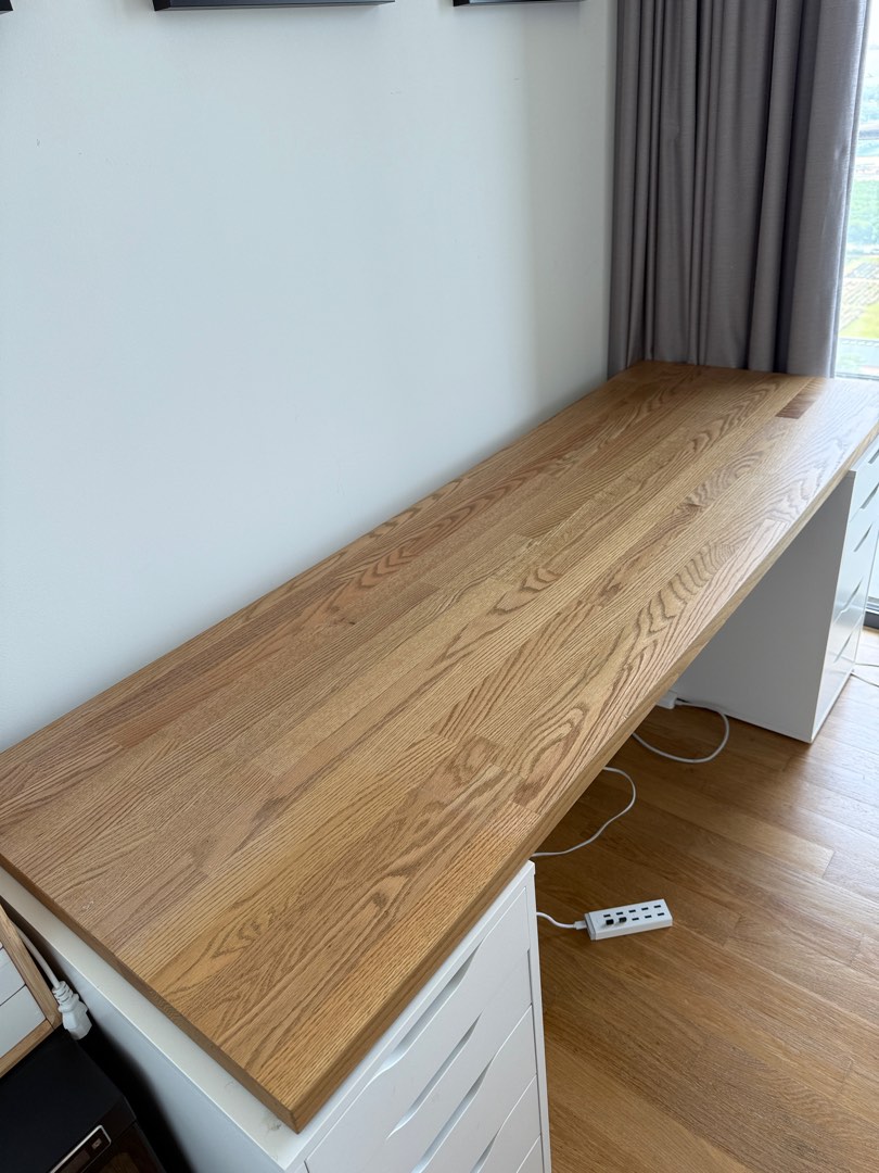 Ikea Karlby kitchen/desk table top, Furniture &amp; Home Living, Furniture ...