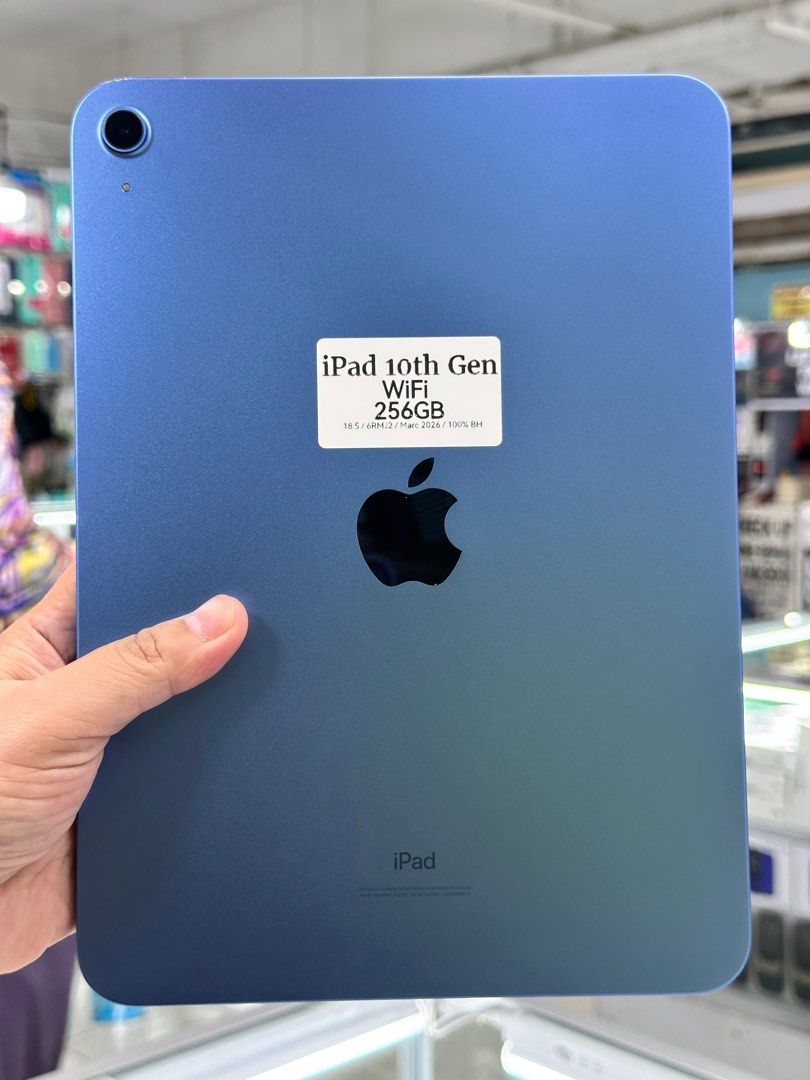 iPad 10th Gen 256GB WiFi Only No Issue (Category: iPad) located in Pasig City. Submitted by fairgadgetshop (Listing ID 1382682811, Image 1). Description: Buy • Sell • Trade • Swap Legit Seller w/ Physical Store Mabilis Kausap / Pass sa Scammer RFS: Buy and Sell 😊 Installment via Credit Card, GGives, Gcredit, SPaylater and Billease with additional interest We accepting Brandnew or Secondhand iPad 10th Gen 256GB Wifi Only No Issue Working Truetone