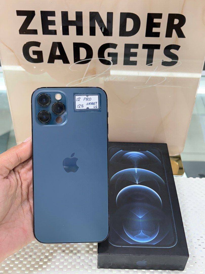 iPhone 12 PRO 128GB SMARTLOCKED (NTC APPROVED) (Category: iPhone 12 Series) located in San Juan City. Submitted by desireebayal96 (Listing ID 1382668143, Image 1). Description: iPhone 12 PRO * 128GB * SMARTLOCKED * 98% BATTERY HEALTH (ORIGINAL CAN CHECK 3UTOOLS) * 97% SMOOTH * WORKING FACE ID AND TRUETONE * NO ISSUE * NO HISTORY OF REPAIR * NOT REFURBISHED * WITH BOX SAME SERIAL OPEN FOR COD SAME DAY DELIVERY PLUS SHIPPING FEE MESSAGE ME DIRECTLY