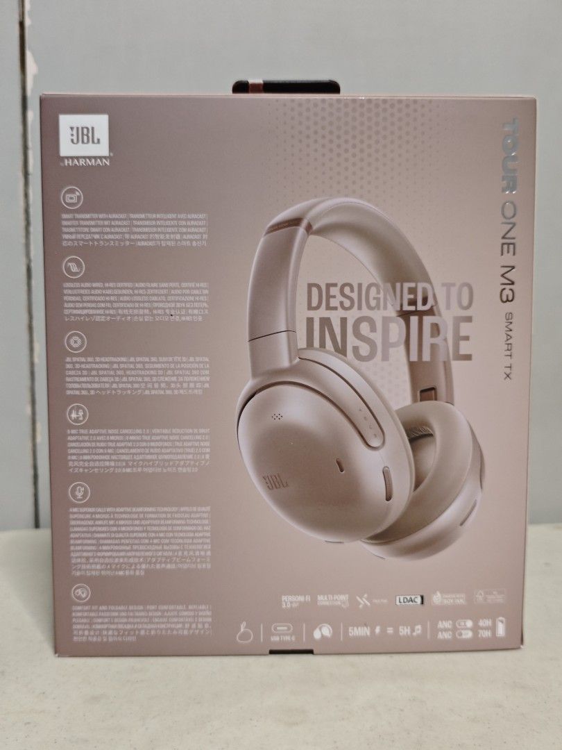 JBL Tour One M3 w/ reciever (Category: Headphones & Headsets) located in San Juan City. Submitted by zashichua (Listing ID 1382621011, Image 2). Description: authentic JBL product. brand new.