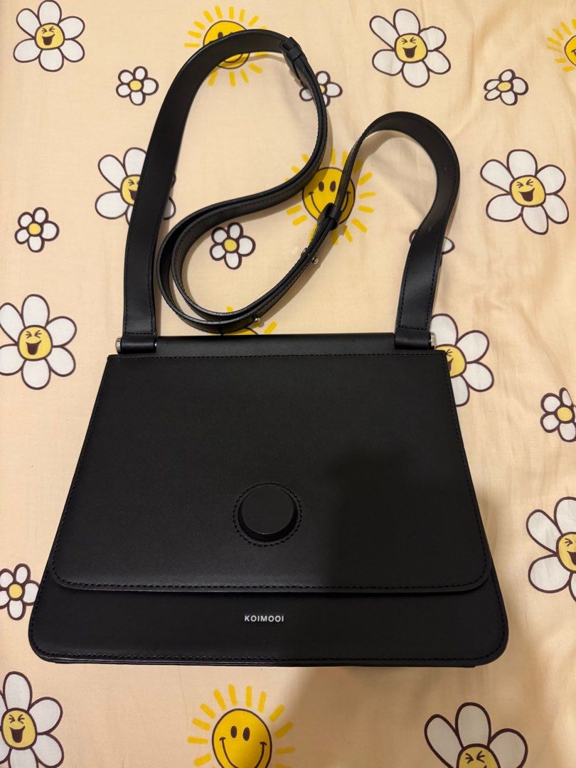 Korea brand: koimooi leather bag, 女裝, 手袋及銀包, 單肩包- Carousell