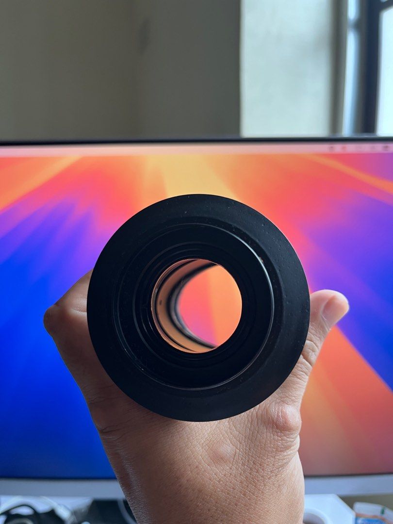 Kowa Anamorphic Lens (Category: Lens & Kits) located in San Fernando. Submitted by ianreyes1013 (Listing ID 1382661285, Image 3). Description: - Vintage anamorphic projector lens; can be adapted to modern mirrorless camera lenses for the filmic appearance in digital videos - Must be used with a taking lens with a 49mm filter thread (in the pics I used a Meike 35mm manual focus lens on Lumix GH4) - May konting fungus but image quality is still gre