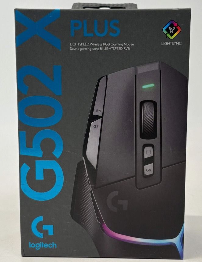 Logitech G502 X PLUS LIGHTSPEED Wireless RGB Gaming Mouse