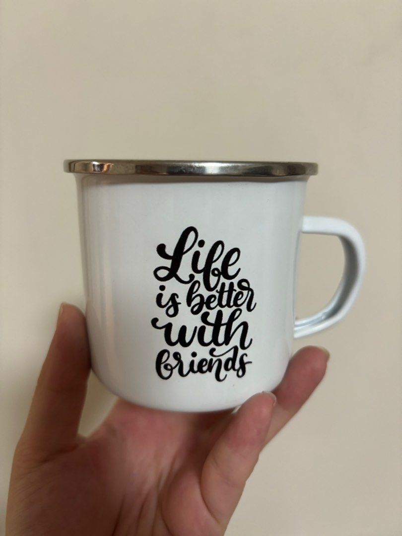Mini enamel cup