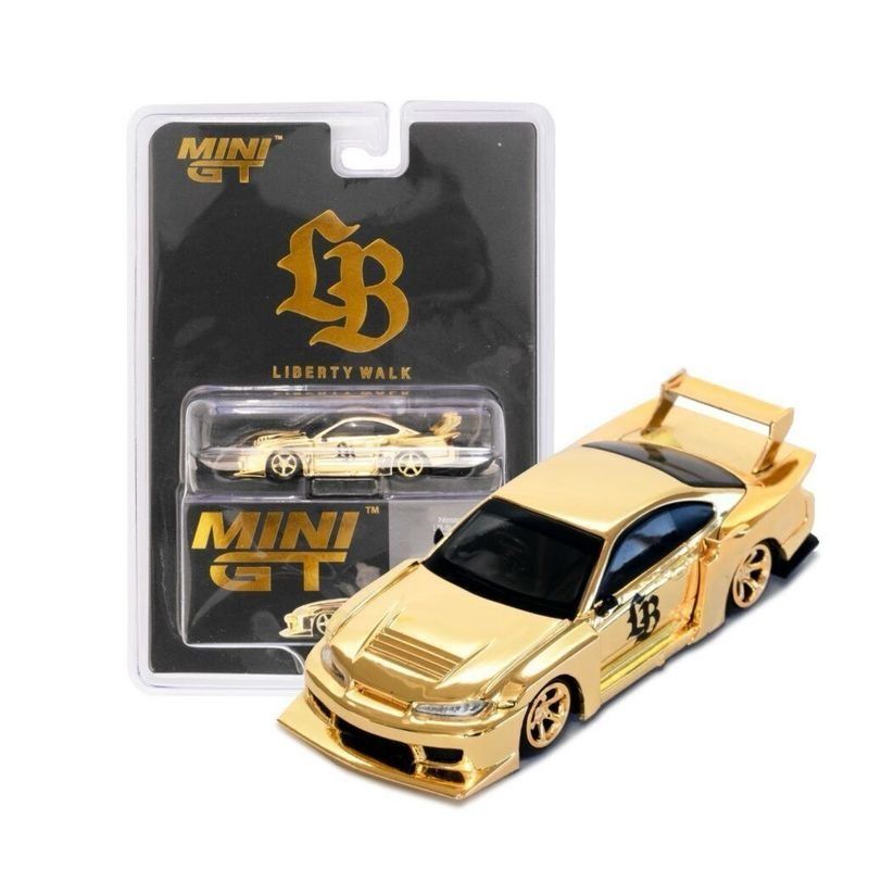 Mini GT Liberty Walk Sapporo Grand Opening Gold Chrome