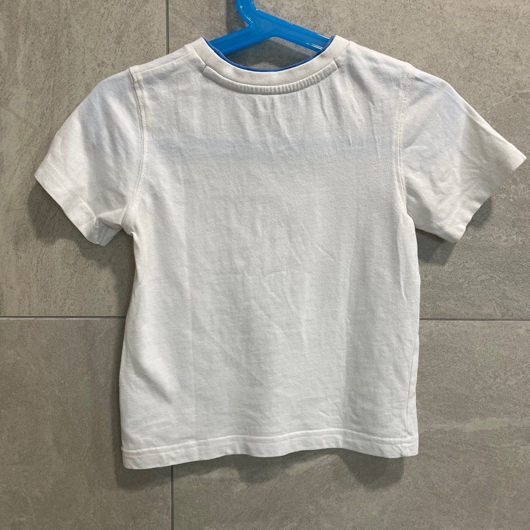 Mothercare white shirt (Category: Babies & Kids Fashion) located in Subang Jaya. Submitted by mojosells (Listing ID 1382537900, Image 2). Description: 💯 authentic Fair condition, has some faint stains in the middle 18-24 months Item is from a smoke free & pet free home .