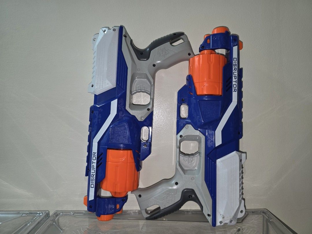 NERF Elite Disruptor Buy 1 Get 1 (Category: Action & Battle Toys) located in Makati City. Submitted by code_blue (Listing ID 1382574076, Image 2). Description: (Only 4 Nerf Bullets Left Included) *********************************** Please PM for Inquiries or Offers Thank you!.