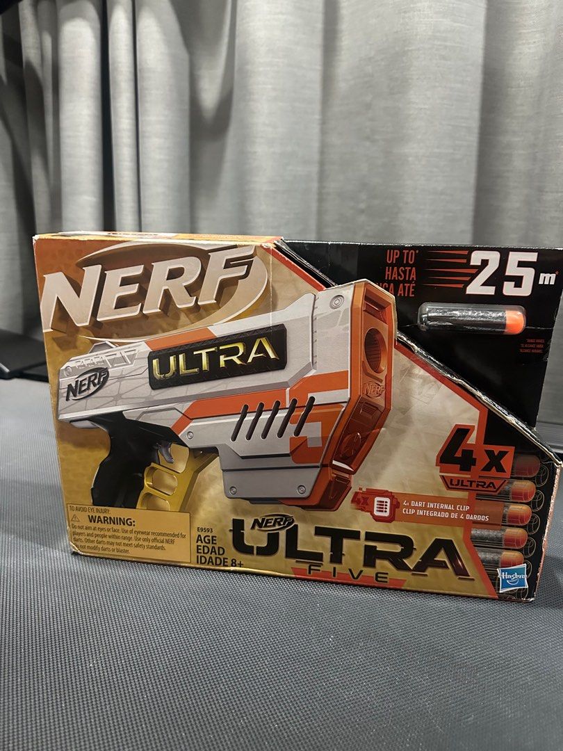 Nerf Ultra Five (Category: Action & Battle Toys) located in Manila. Submitted by kfuabb (Listing ID 1382537403, Image 1). Description: .