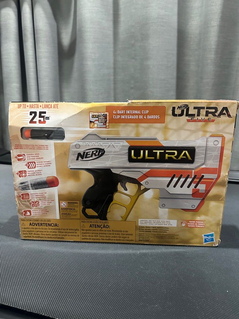 Nerf Ultra Five (Category: Action & Battle Toys) located in Manila. Submitted by kfuabb (Listing ID 1382537403, Image 2). Description: .