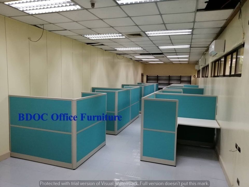 Office Partition - Reception Office Counter - Round Tables - Square ...