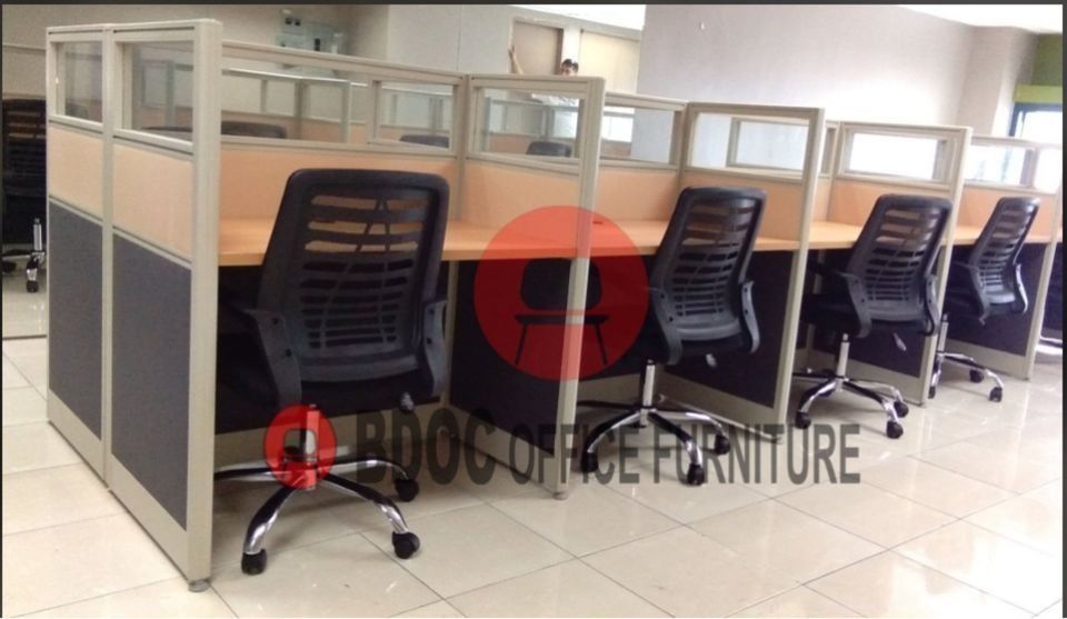 Office Partition - Reception Office Counter - Round Tables - Square ...