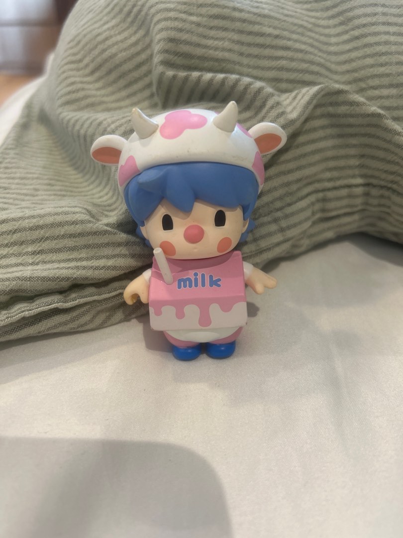 Pop Mart dimoo milk cow figure, Hobbies & Toys, Toys & Games on Carousell