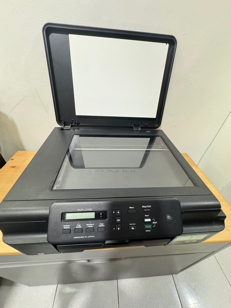 Preloved Brother 3in1 Printer (Print,Scan,Copy) DCP-J100 (Category: Printers, Scanners & Copiers) located in Pasay City. Submitted by macdphil (Listing ID 1382629071, Image 3). Description: For sale: Pre-loved printer, Brother 3in1 Printer (Print,Scan,Copy) DCP-J100, handed down from my mom. Wala po ink now, need irefill, pero still working good condition. Loc:Pasay .