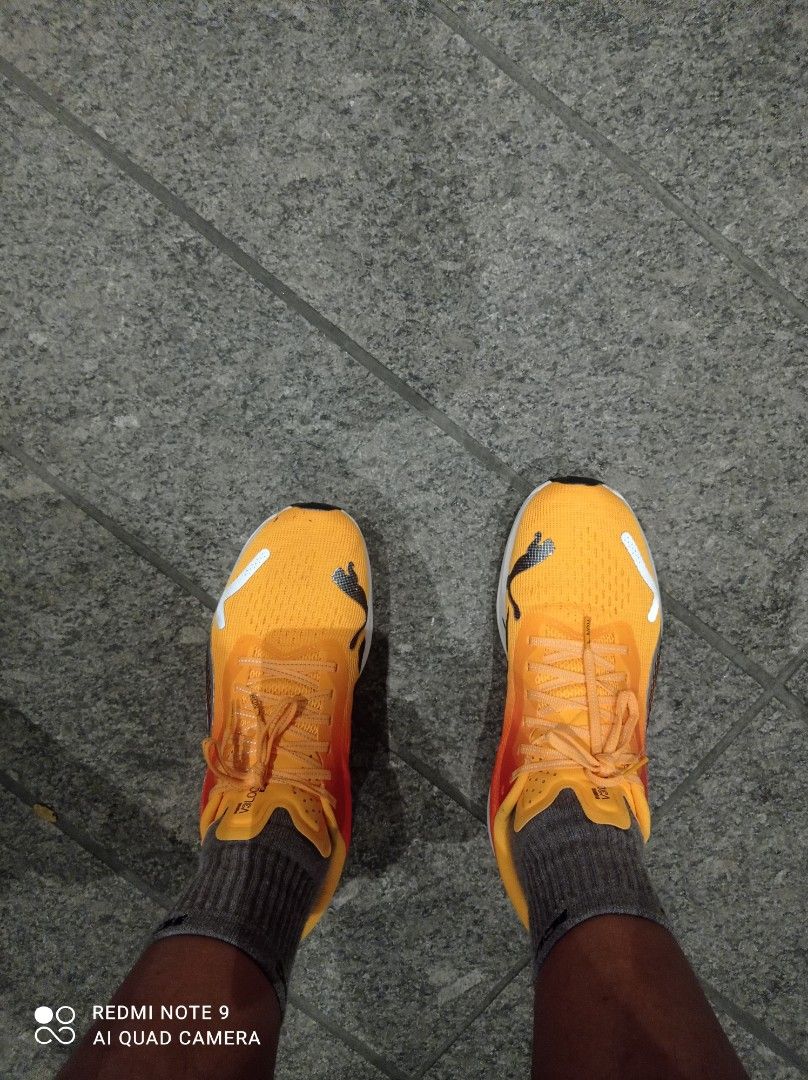 Puma velocity nitro 3 (Category: Sneakers) located in Caloocan City. Submitted by chinochino (Listing ID 1382635449, Image 3). Description: FS used for 5km run slightly nego rfs : change of plan.