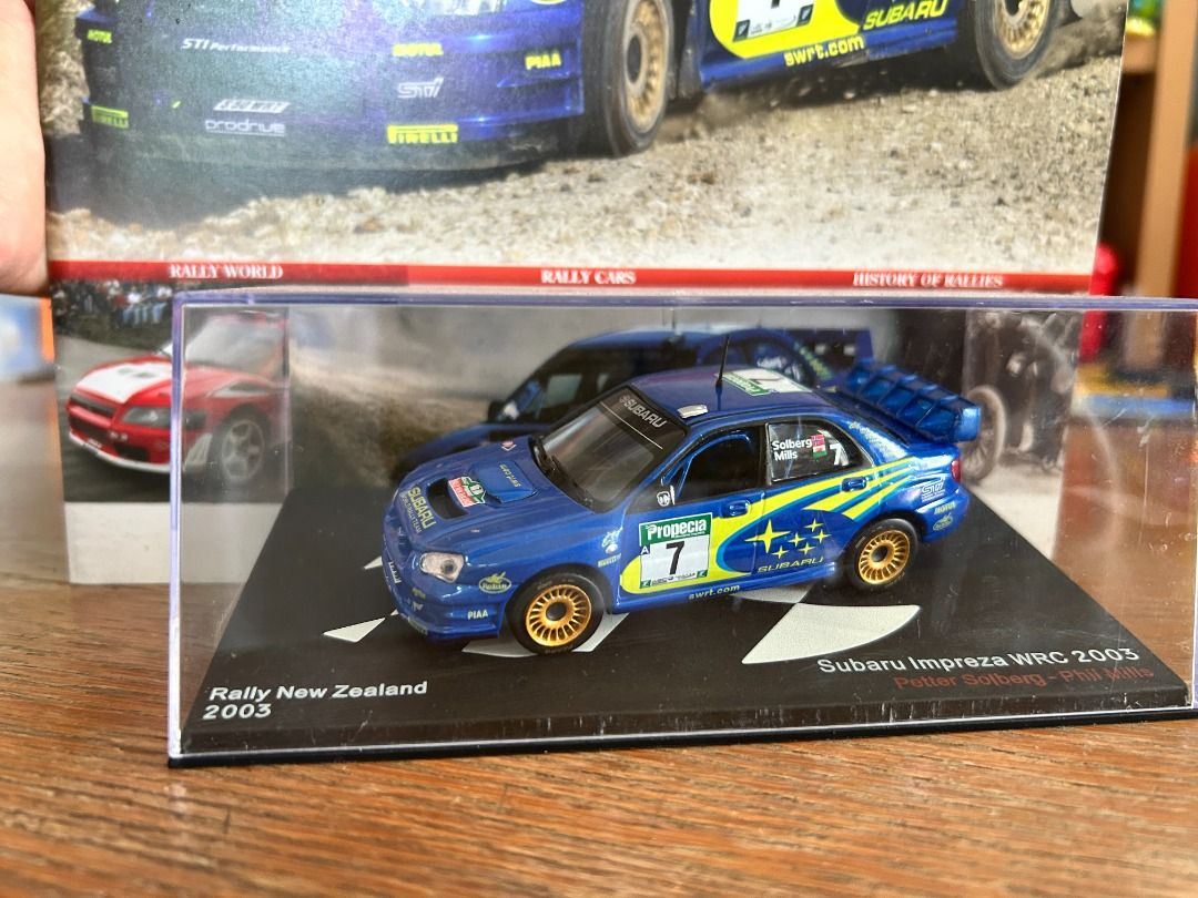 RALLY CAR COLLECTION 1/43 SUBARU IMPREZZA WRC 2004, Hobbies & Toys ...