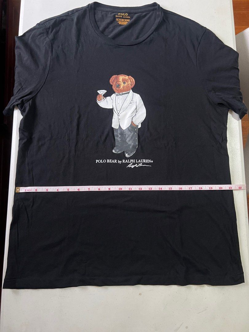 Ralph Lauren Polo Bear Shirt (Category: Tshirts & Polo Shirts ) located in Paranaque City. Submitted by raphaels_things (Listing ID 1382183582, Image 3). Description: Personal shirt (not thrifted) Size: XL on tag See dimensions in pictures.