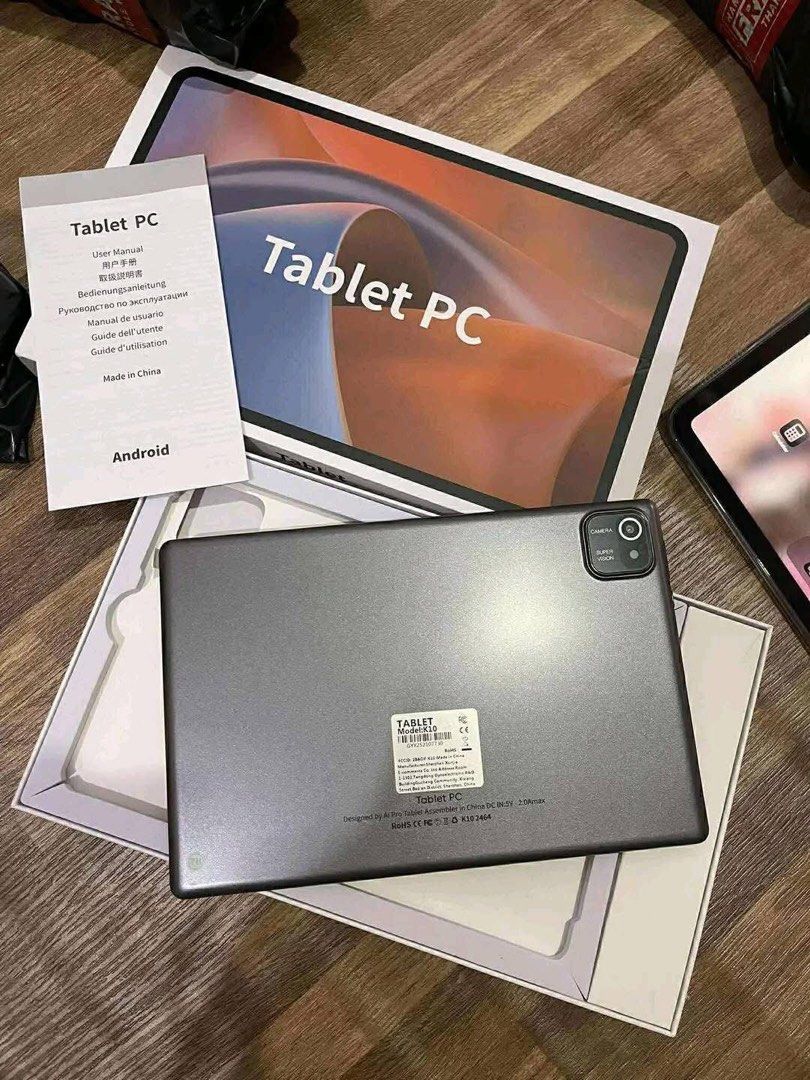 ReIndoo 10.01 Android 14 Tablet PC (Category: Android) located in Ormoc. Submitted by badecn (Listing ID 1382653680, Image 1). Description: Relndoo 10.1" Android 14 Tablet PC! (4gb+64gb) Available Onhand!!! Looking for a powerful, stylish, and versatile tablet? Check out this amazing device packed with features: ✨ Specs & Features: - Brand new - Android 14 OS for the latest apps and security - 10.1-inch HD touchscreen (1280 x 800 px) with IPS dis
