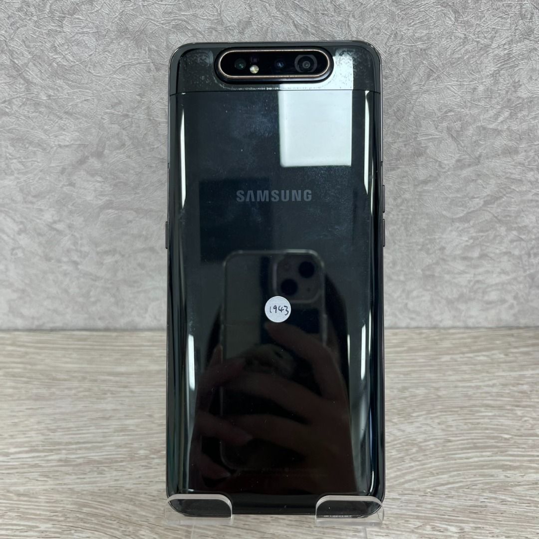 由 a0901314004 (刊登 ID 1382602132，圖片 1) 提交，位於 台北市 (Taipei) 的 【請看內文】Samsung A80 128G 黑色 6.7吋 三星 二手機 台北市 交通方便 捷運方便 J1943 (類別：Samsung 三星)，說明：『狀況：螢幕烙印、邊框傷、外觀使用痕跡、後鏡頭一小刮痕 』 單機無配件 版本：10 店家保固7天 實體門市｜中山區｜交通方便｜停車方便 門市較忙 歡迎直接來電洽詢⬇️ 台北市中山區龍江路2-5號 連絡電話：090-1314-004 營業時間：週一至週日12:00-22:00 。