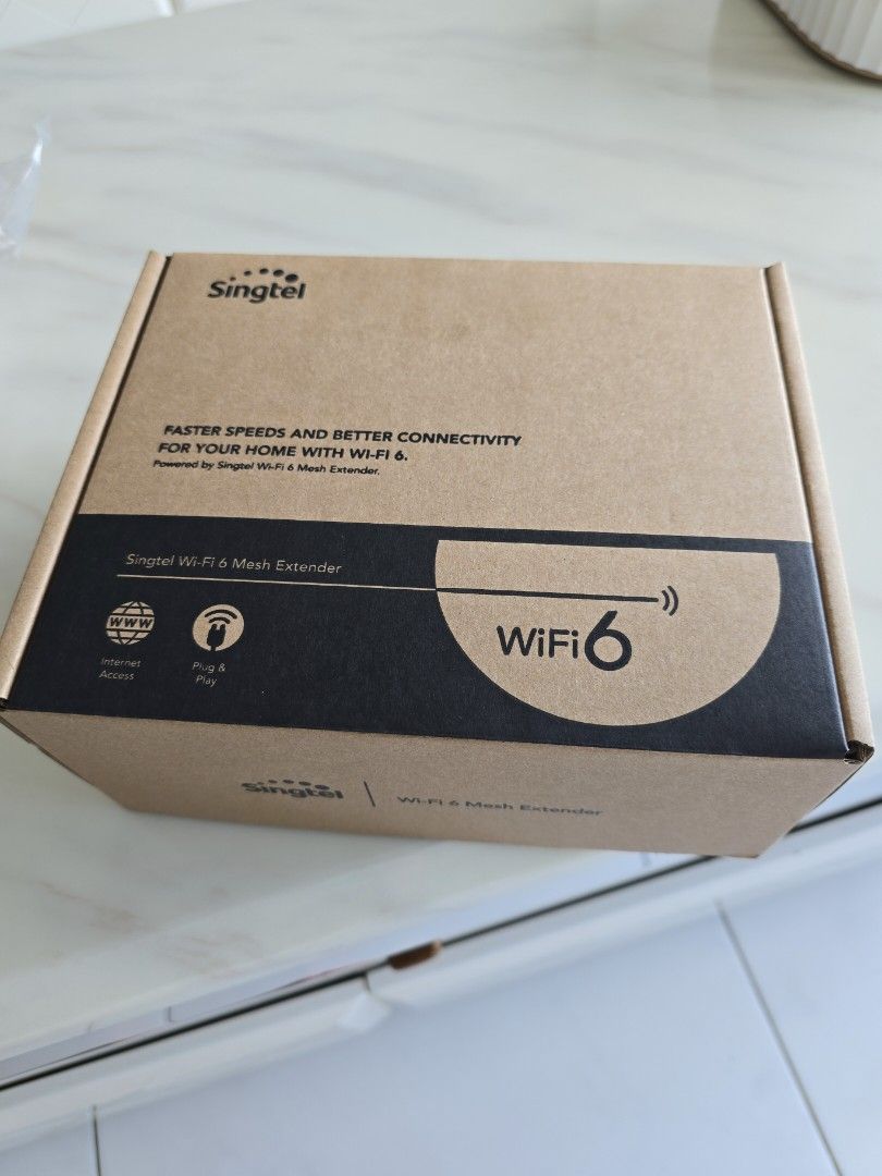 Singtel WiFi 6 Mesh Extender - Brand New63149553578625111