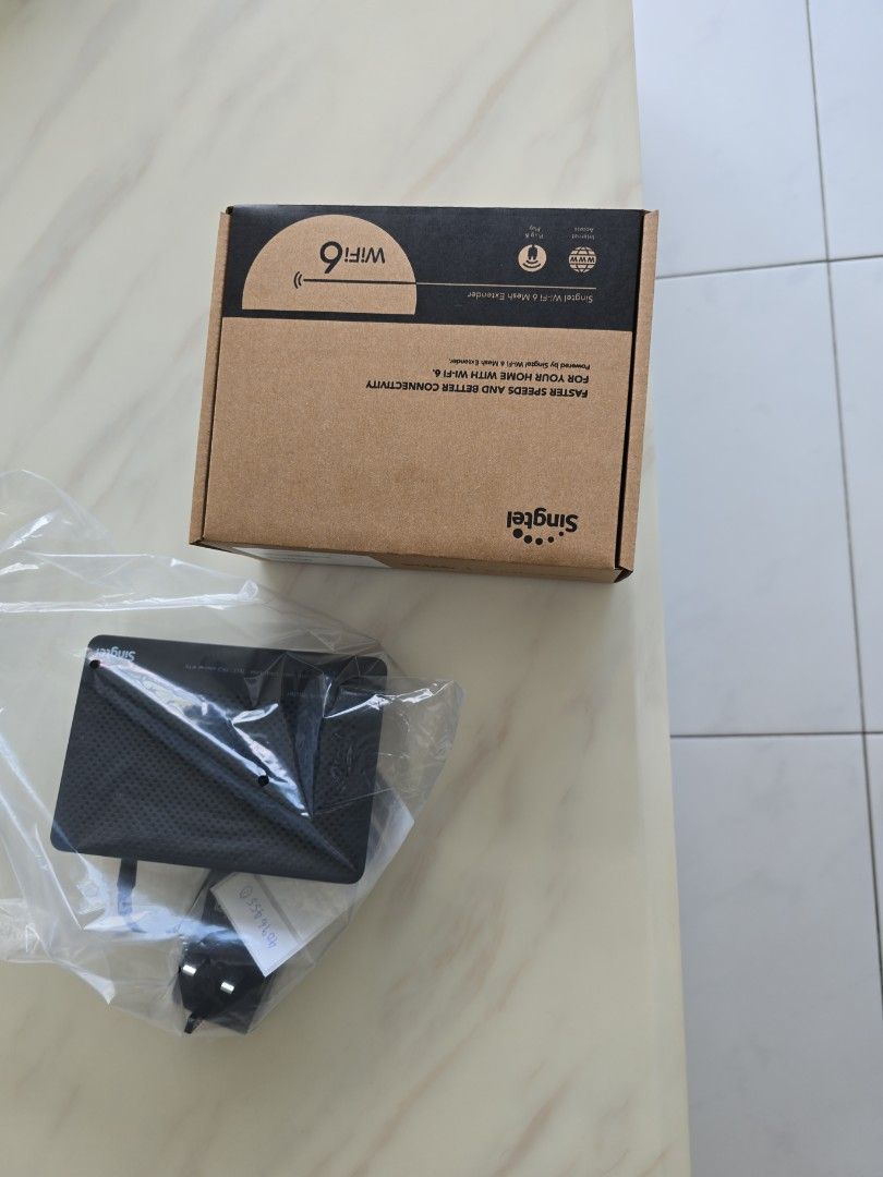 Singtel WiFi 6 Mesh Extender - Brand New63149553578625110