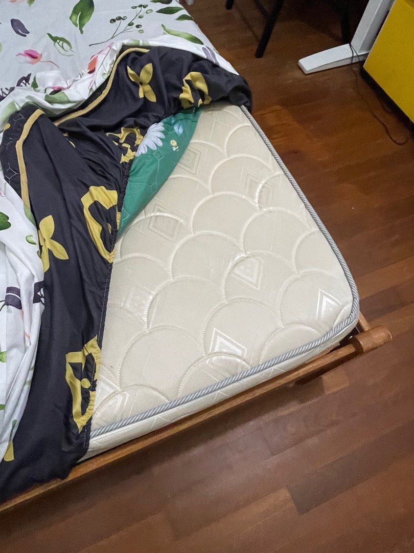 Super Single Bed Frame with Mattress65074417865729111