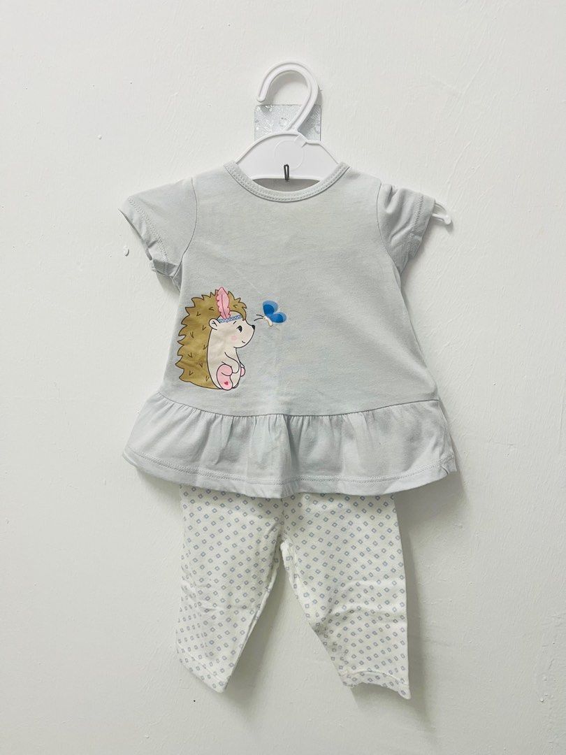 Tollyjoy Suit Short Sleeve Shirt and Legging (Category: Babies & Kids Fashion) located in Seri Manjung. Submitted by secondbyel (Listing ID 1382554855, Image 1). Description: .