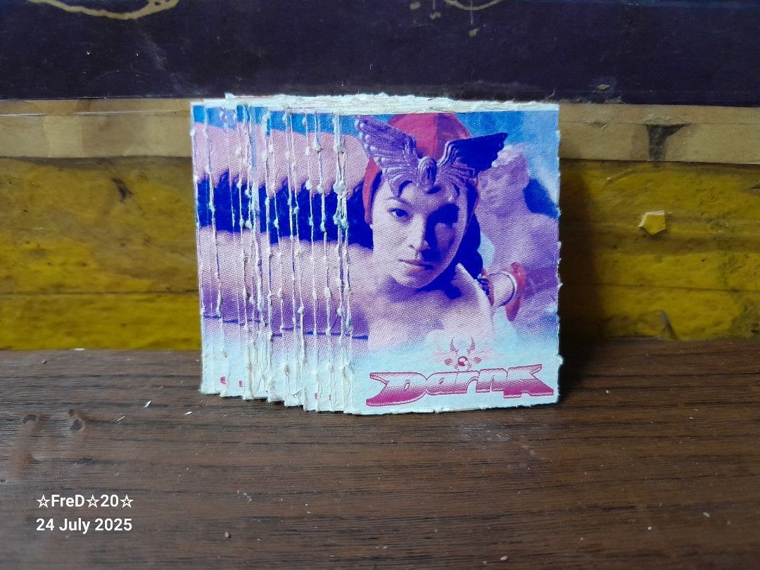 Vintage Darna Miniteks Cards (16pcs) (Category: Raw Singles) located in San Pablo. Submitted by fredambion (Listing ID 1382603439, Image 2). Description: *Please Take Time To Read Descriptions & Check The Photos *What You See Is What You Get *Vintage Darna Miniteks Cards *For Only 30 / 16pcspcs *Early 2000s / No Doubles *Like New to Well Used Condition *2nd Hand Condition *Good For Collection *Manage Your Expectation *Dont Offer If Your Not Willi