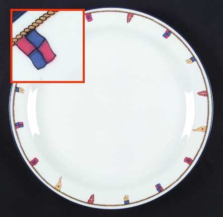 Vintage Dinner Plates - Set of 2