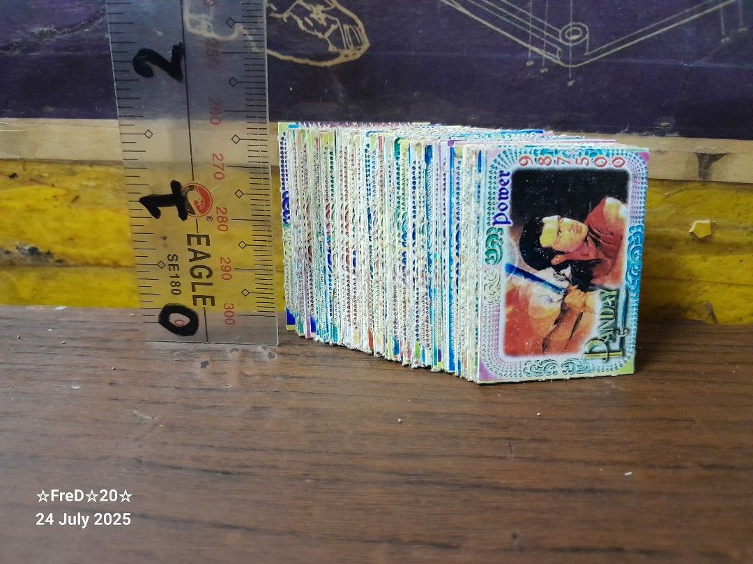 Vintage Panday Miniteks Cards (64pcs) (Category: Raw Singles) located in San Pablo. Submitted by fredambion (Listing ID 1382599321, Image 1). Description: *Please Take Time To Read Descriptions & Check The Photos *What You See Is What You Get *Vintage Panday Miniteks Cards *For Only 100 / 64pcs *Early 2000s / No Doubles *Lightly Used to Well Used Condition *2nd Hand Condition *Good For Collection *Manage Your Expectation *Dont Offer If Your Not W