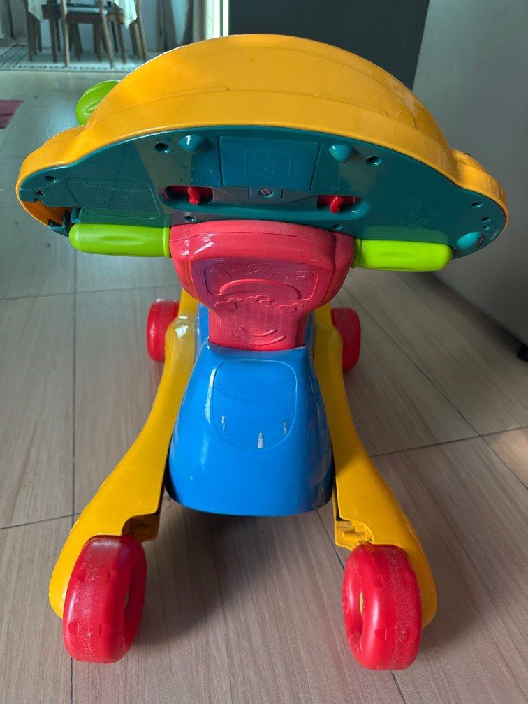 Vtech Grow and Go Ride on (Category: Infant Playtime) located in Dengkil. Submitted by DiaDiya (Listing ID 1382593073, Image 2). Description: Sound still ok Prefer pickup only di Dengkil.