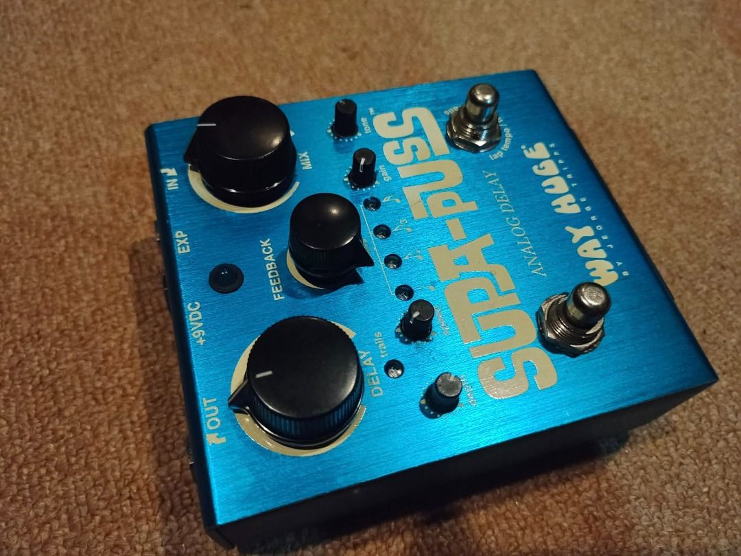 Way Huge Supa-Puss Analog Delay Guitar Effects (Category: Musical Instruments) located in Quezon City. Submitted by johnybuddy (Listing ID 1382556262, Image 2). Description: Way Huge Supa-Puss Analog Delay Selling for 10,000 pesos only Commonwealth QC Area.