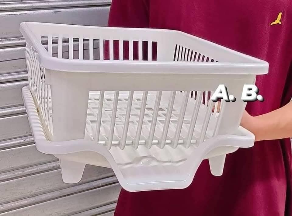 White Dish Drainer Big Size (Category: Food Organization & Storage) located in Manila. Submitted by onlineshoppersph (Listing ID 1382602983, Image 2). Description: Cash On Deliver - Metro Manila - Delivery Fee/Handling Fee shouldered by BUYERS - DF/HF depends on BUYERS Location LALAMOVE PICK UP - Cash on Deliver - Metro Manila & Nearby DELIVER THRU COURIER, CARGO & BUS - Provincial Buyers - Payment 1st Thank You.