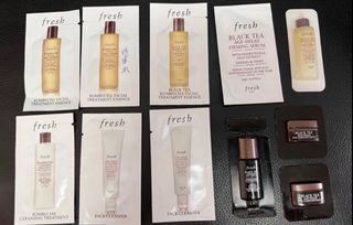 $28/11 Fresh 試用裝(包平郵)Fresh sample black tea firming eye serum /black tea age delay eye concentrate/soy face cleanser/black tea kombucha facial treatment essence64203550382083110