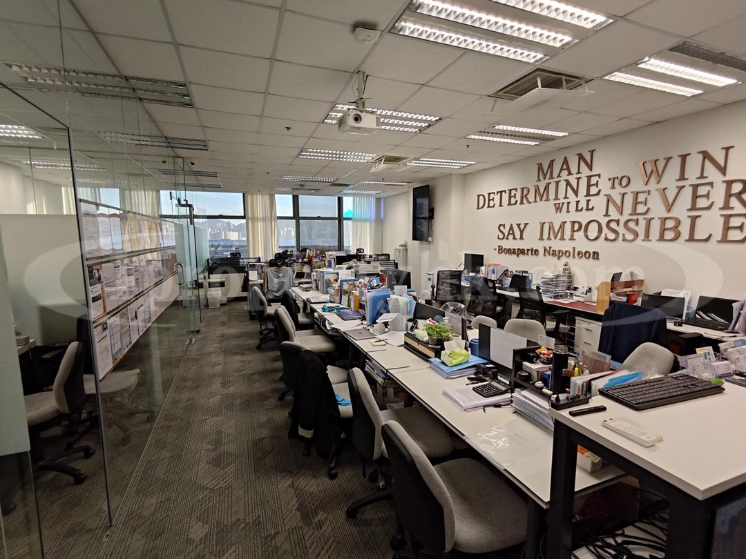 ⬆️全海景+靚裝即用+罕有70%高實用🔋萬兆豐中心🔋甲級寫字樓Office、工作室Studio64076971584258111
