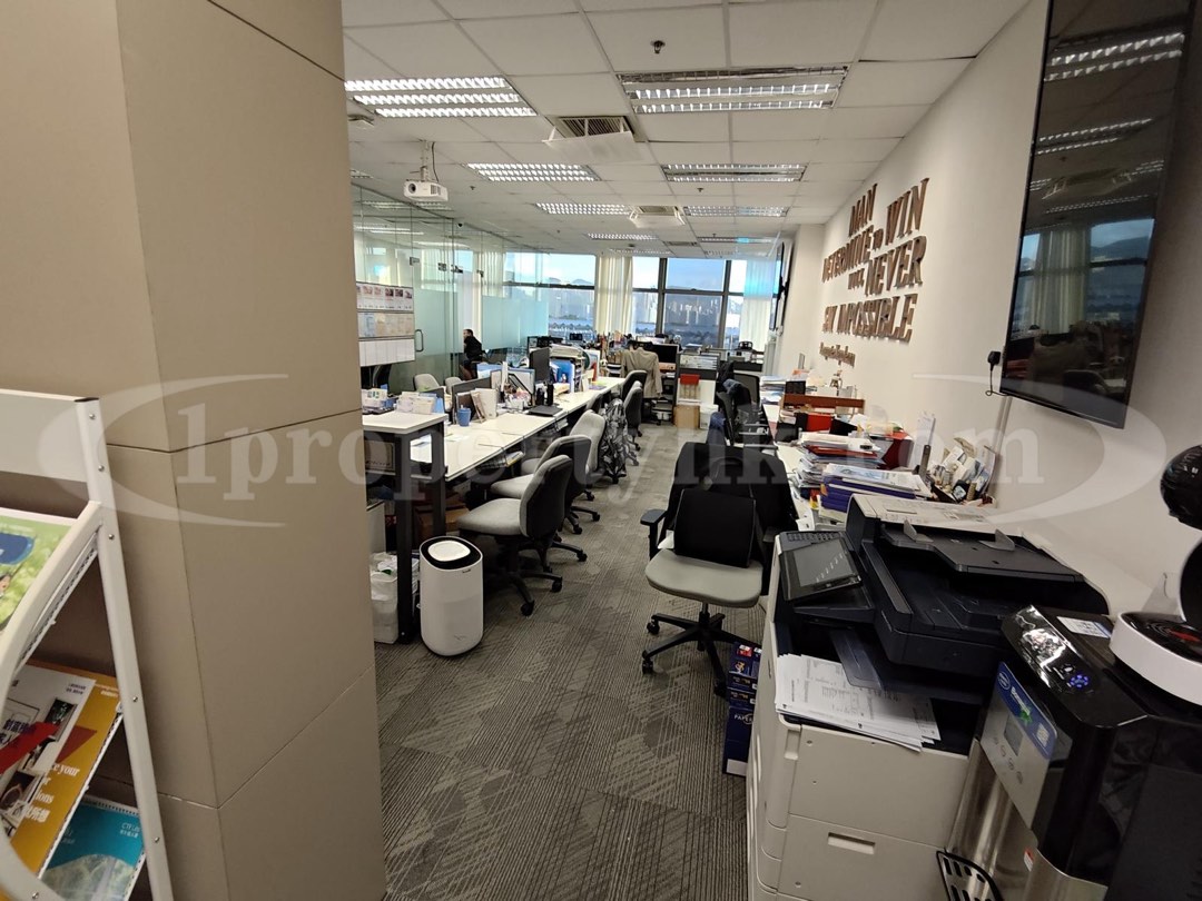 ⬆️全海景+靚裝即用+罕有70%高實用🔋萬兆豐中心🔋甲級寫字樓Office、工作室Studio64076971584258112
