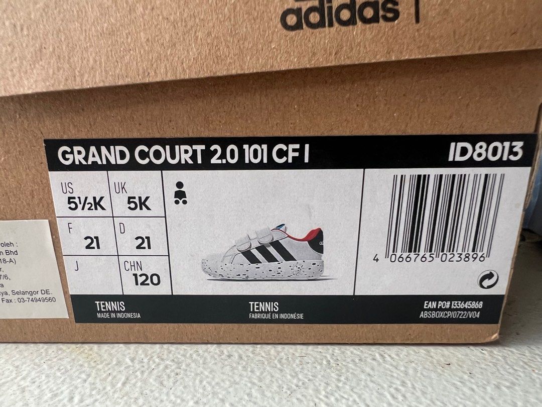 Adidas Tennis (Category: Babies & Kids Fashion) located in Ayer Tawar. Submitted by nukhan (Listing ID 1382836329, Image 2). Description: Hi adidas tennis kids for sell ✨ RM50 include postage.