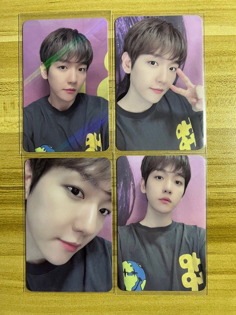 baekhyun bambi yzy photocards (Category: K-Wave Merchandise) located in Manila. Submitted by slma_ (Listing ID 1382859053, Image 1). Description: strictly selling as a set only, can offer long dop don’t claim if sensitive.