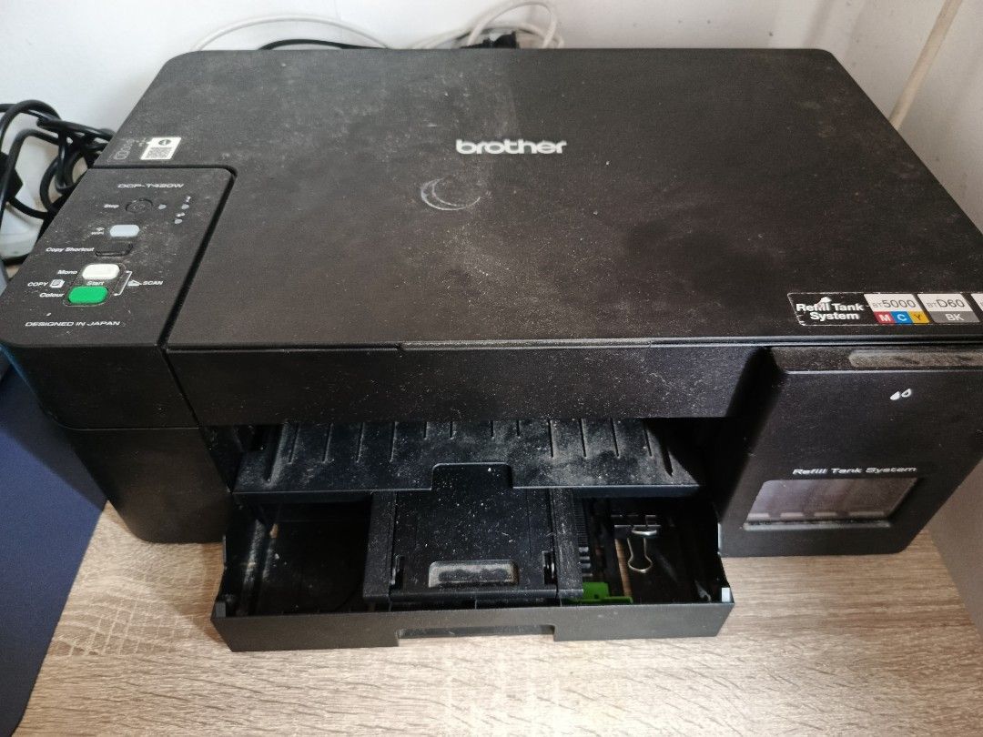 Brother DCP-T420W (Category: Printers, Scanners & Copiers) located in Caloocan City. Submitted by boncatojam19096 (Listing ID 1382709207, Image 2). Description: Brother DCP-T420W with Scanner (slightly used) no dents or any issues.