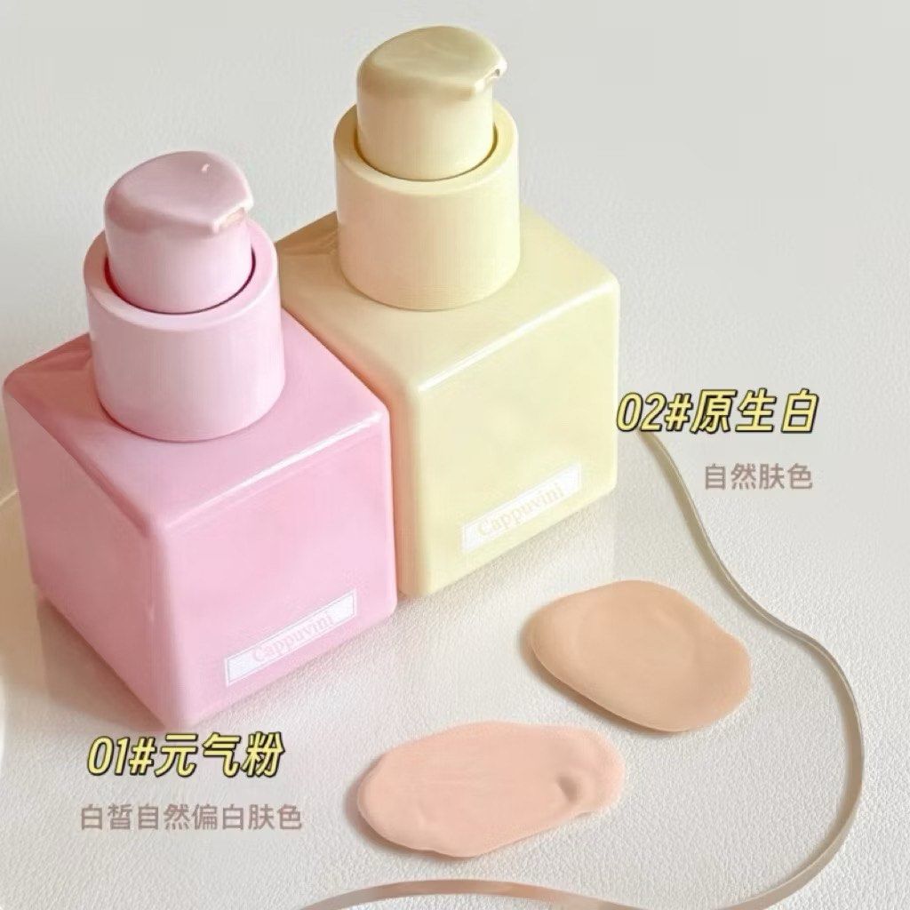 由 hioop658964 (刊登 ID 1382810341，圖片 2) 提交，位於 台南市 (Tainan) 的 《預購》CAPPUVINI水光持久粉底液 持妝裸色啞光奶油肌輕薄少女感 (類別：化妝品)，說明：預購14天，可接受再下單。