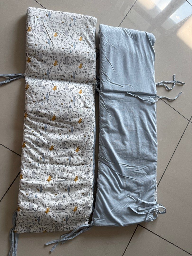 Comfy Living Baby Cot Bumper (Category: Cots & Cribs) located in Petaling Jaya. Submitted by itsHeySELL (Listing ID 1382774330, Image 1). Description: Still Look New.