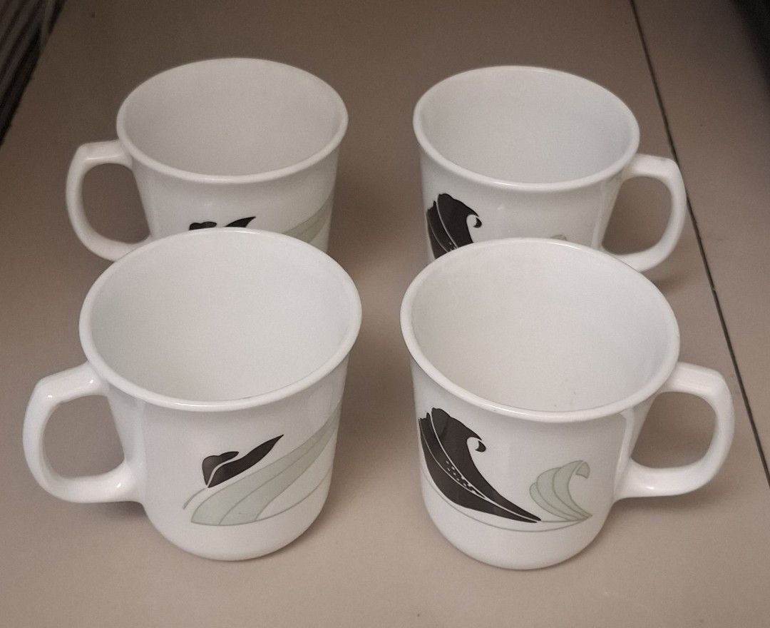 Corelle Black Orchid Set (Category: Dinnerware & Cutlery) located in Bulacan. Submitted by gjeen (Listing ID 1382765012, Image 2). Description: Take All 12 pieces.