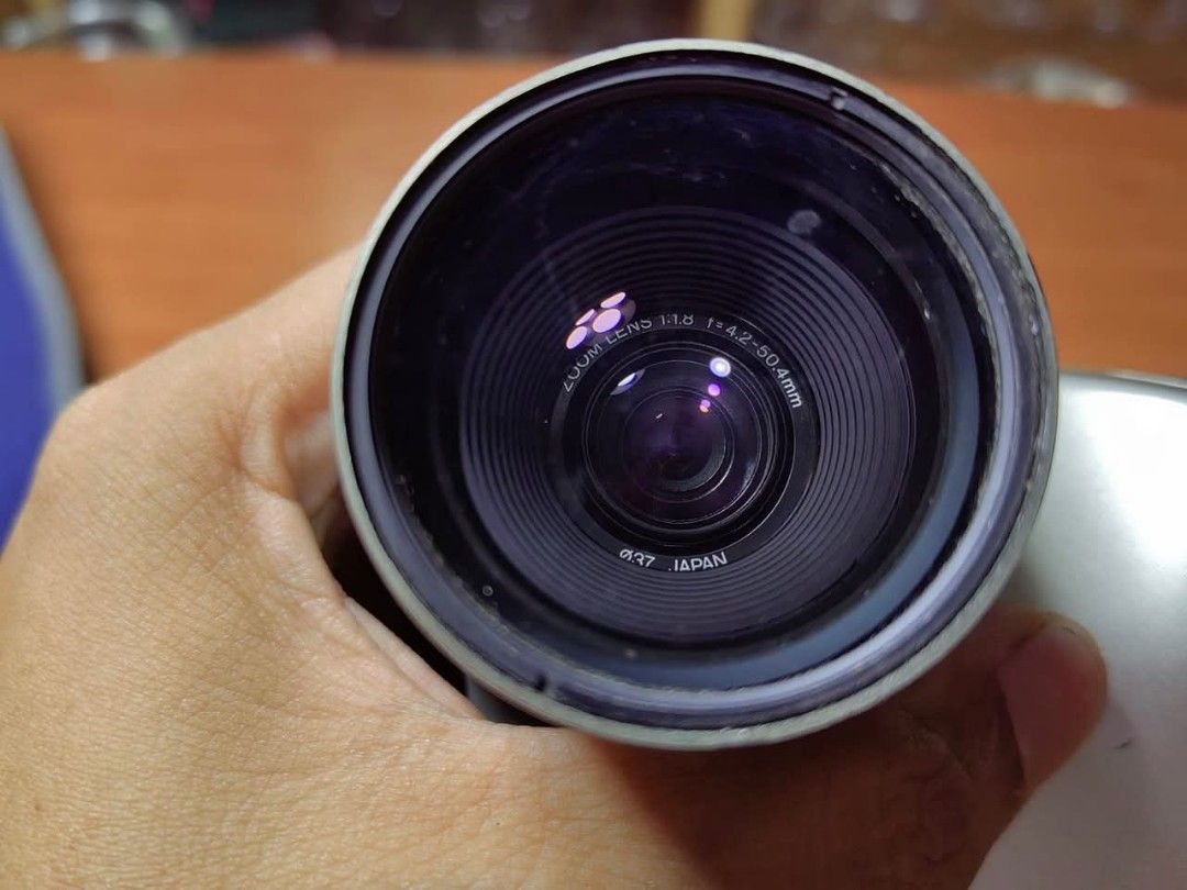Digital Camcorder Camera SHARP Viewcam VL-EX2 (Category: Cameras) located in Cebu City. Submitted by dudes_villanueva (Listing ID 1382697930, Image 2). Description: Digital Camcorder Camera SHARP Viewcam VL-EX2 📌Wide Conversion Lens 📌30x Digital Zoom 📌PCM Stereo Note: Untested. No Battery. Battery slot looks good and intact. Sold as is condition. All purchases considered final and non refundable. Buy at your own risk.