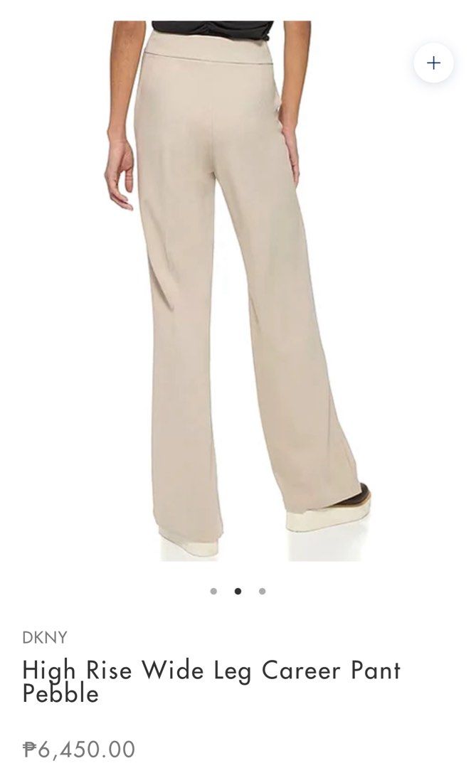 DKBY Beige High Waist Boot Cut (Category: Other Bottoms) located in Muntinlupa City. Submitted by kdeclutters (Listing ID 1382723268, Image 2). Description: DKNY high-waisted boot cut beige slacks Stretchy, high quality fabric (Used once)..